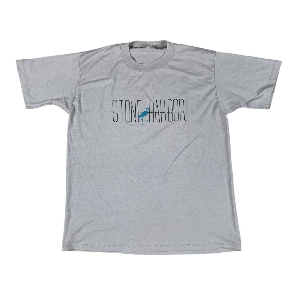 Vintage‎ Stone Harbor New Jersey Womens Soft T-Shirt Size XL - Made in the USA